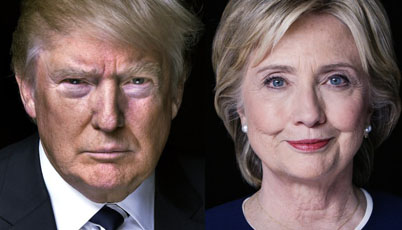 Trump supera a Clinton en más de 7 millones de seguidores